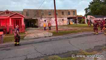 Fire set at vacant gymnasium on Louisiana New School Academy; cause undetermined