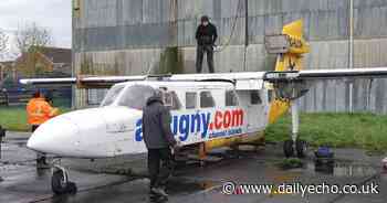 Iconic Trislander plane arrives at Southampton museum