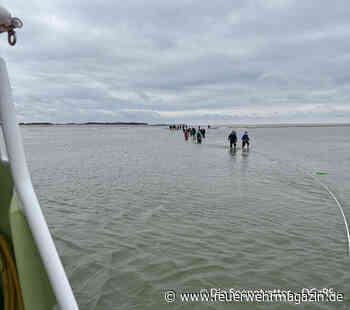 25 Wattwanderer außer Gefahr gebracht