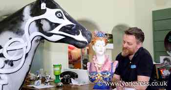 Commemorative George Stubbs horse sculptures to be auctioned