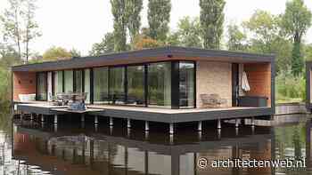 Watervilla's in de haven van Kortenhoef