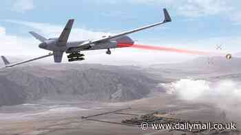 Top secret US spy drone gets deadly laser that MELTS missiles mid-air amid fears of World War III