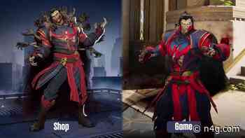 Buyers Beware: Marvel Rivals skins may appear differently in-game