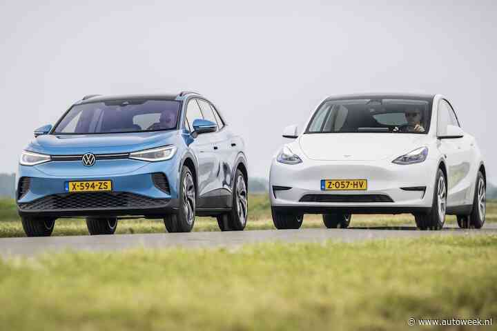 Volkswagen verslaat Tesla en gaat aan de EV-leiding
