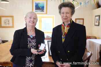 Judith Bryans honoured with Royal Award for lifetime service to dairy