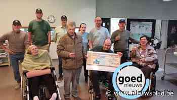 Pelt4U overhandigt cheque van 1.000 euro aan de Klimroos