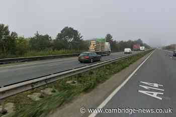 A14 crash: Person dies after multi-vehicle crash near Cambridge