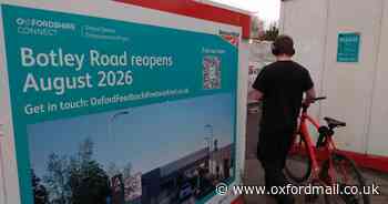 Network Rail pledge on new Botley Road walkway completion