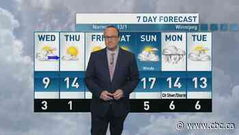 Riley Laychuk's Manitoba forecast for Wednesday, Apr. 23, 2025
