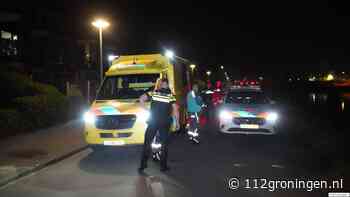 Voertuig raakt te water in het Eemskanaal