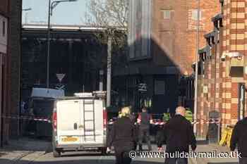 Police statement after cordon put in place outside Hull's Prospect Centre