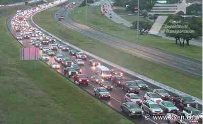 Georgetown Police respond to 18-wheeler crash on I-35