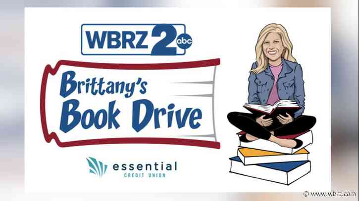 Brittany's Book Drive kicks off Wednesday morning