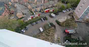 Three rescued from seventh floor of Bristol tower block after fire