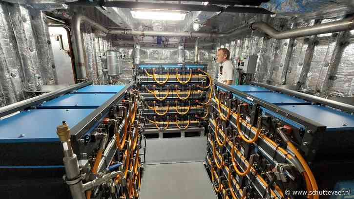 Veerboot Willem de Vlamingh van Doeksen nu hybride