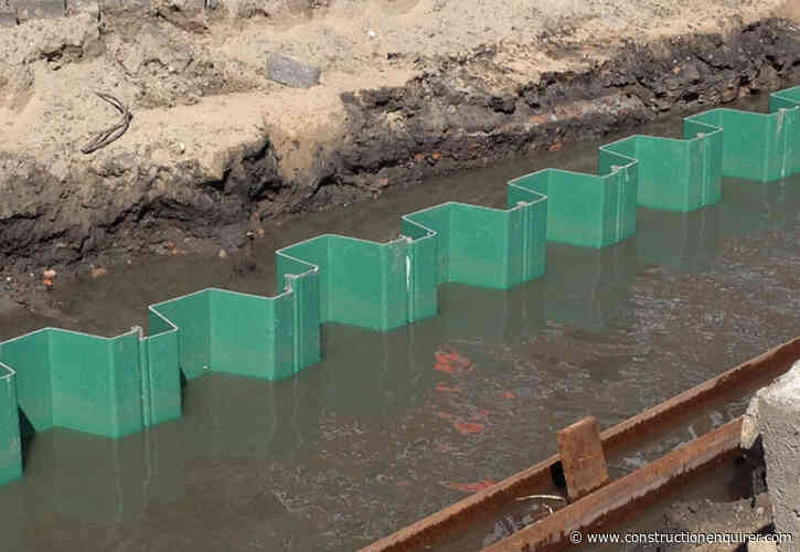 AGD now offering Greenwall plastic sheet piling