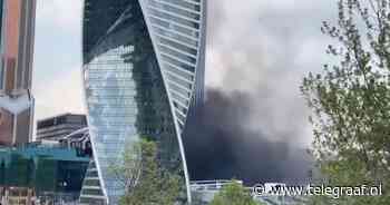 Explosie bij winkelcentrum in zakelijk district Moskou