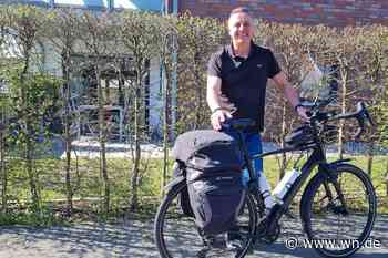 Jürgen Dewald fährt mit dem Rad bis zum westlichsten Punkt in Europa