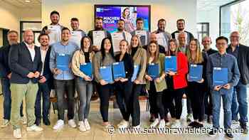 IHK ehrt Absolventen: „Gewinn für die Wirtschaftsregion Nordschwarzwald“