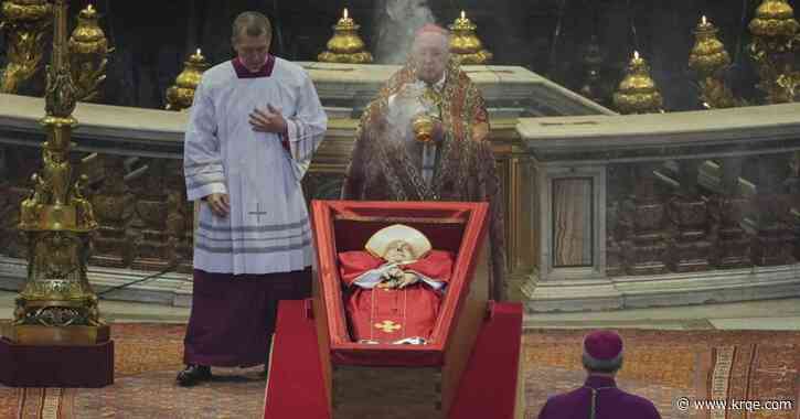 St. Peter's Basilica opens for the public to pay their respects to Pope Francis before funeral