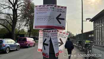 Schienenersatzverkehr der S1: „Wo zur Hölle fährt mein Bus?“