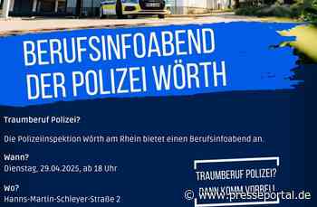 POL-PDLD: Berufsinfoabend Polizei Wörth
