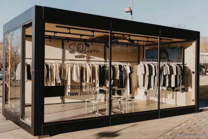 S.Oliver Black Label tourt mit Pop-up-Container