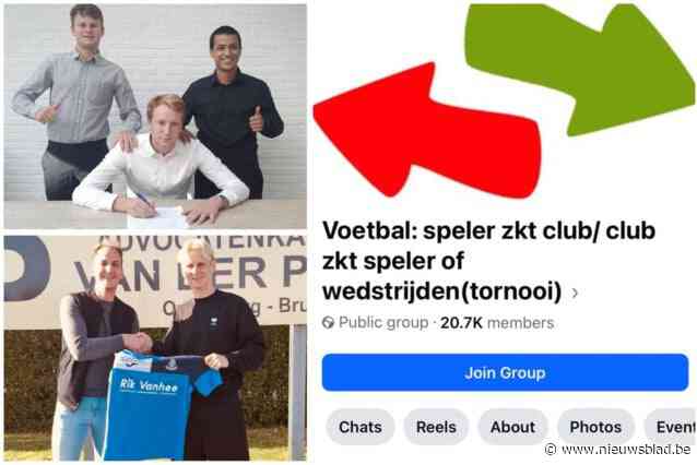 Nieuwe spits na een muisklik: op bezoek bij de Facebook Marketplace voor amateurvoetballers: “Onze derde keeper wilde weg, maar hij wist niet dat ik de groep beheerde”