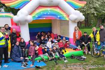 Jongeren leven zich uit op Buitenspeeldag van QuartierBroekwijkComité