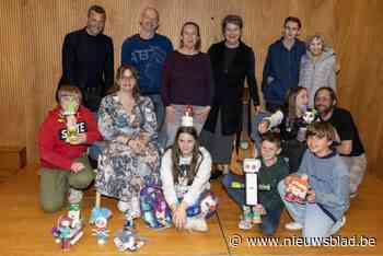 Leerlingen maken kunst van zwerfvuil: “Afval hoort niet op straat”