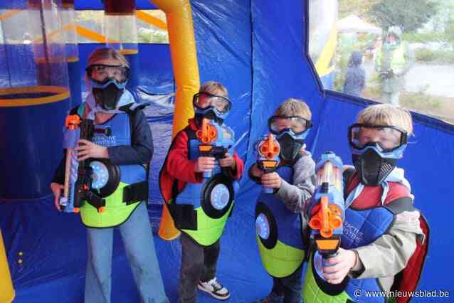 Weer regen op buitenspeeldag, al waren weergoden deze keer wat spaarzamer