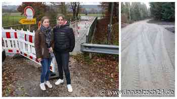 Gefahr im Verzug: Das passiert jetzt mit der Brücke in Schrottwinkl