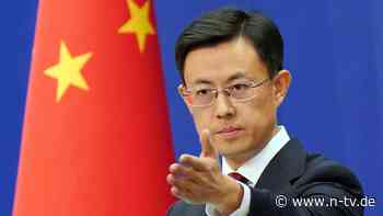 Waffenlieferungen an Russland?: China reagiert scharf auf Anschuldigungen der Ukraine