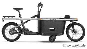 Hersteller macht Preisansage: Tarran T1 Pro - E-Lastenrad mit Stützrädern und Kameras