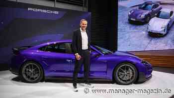 Porsche: Oliver Blume zweifelt am Erfolg elektrischer Luxusautos in China