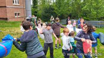 Regen kan enthousiasme tijdens kussengevecht op Buitenspeeldag in Kontich niet temperen