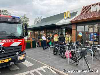 McDonalds Purmerend ontruimd vanwege gaslek