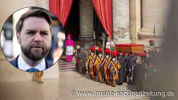 Vance tritt bei letztem Papst-Besuch vor dessen Tod ganz tief ins Fettnäpfchen