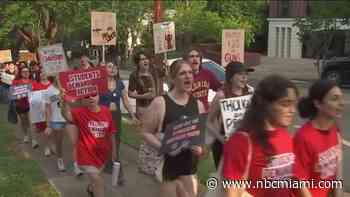 Students, teachers march to Florida Capitol to make demands after FSU shooting