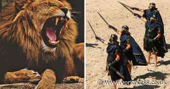 Roman gladiator 'killed by lion' in York is world-first archaeological discovery