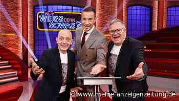 Unter tosendem Applaus: Elton bekommt kurioses Abschiedsgeschenk bei „Wer weiß denn sowas?“