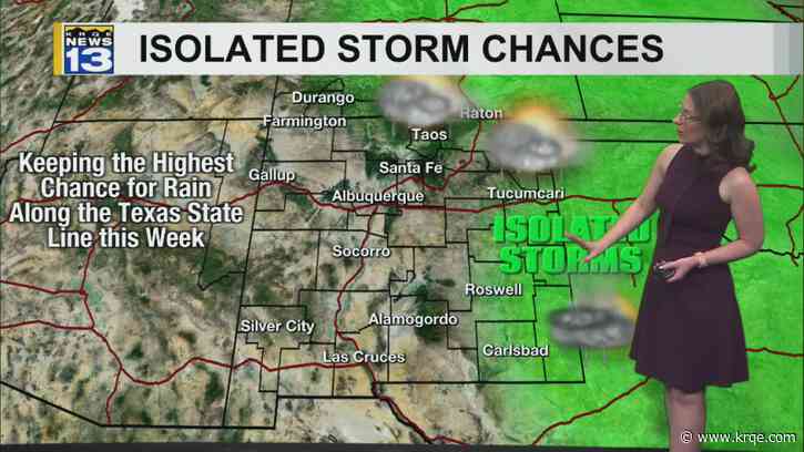 Warm weather across New Mexico through the weekend