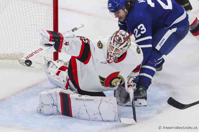 Senators look to bounce back at home down 2-0 to Leafs in Battle of Ontario