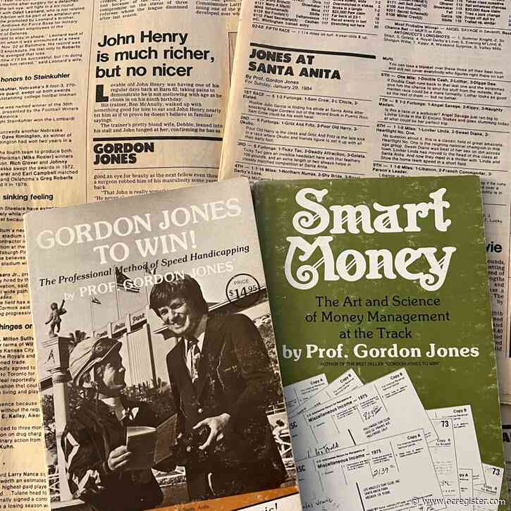 Horse racing column: Professor Gordon Jones taught the rewards of racing
