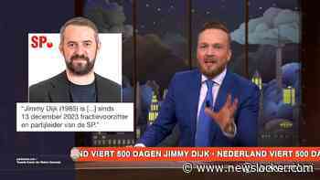 Jimmy Dijk: al 500 dagen fractievoorzitter van de SP