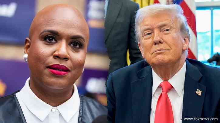 'Squad' Dem says Trump may jail people 'for practicing diversity' after visiting ICE-detained students