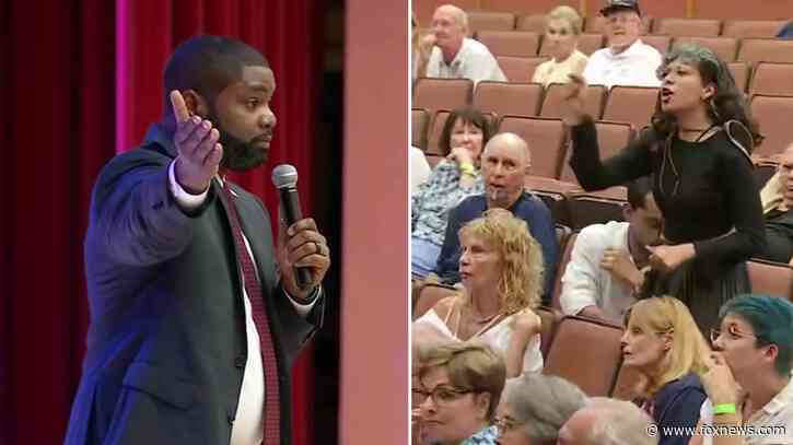 Florida Rep Byron Donalds vows 'I'm not going to be intimidated' after tense town hall