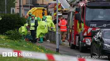 Firefighters called to HGV chemical and gas leak