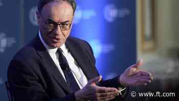 Bailey says BoE must ‘take seriously’ risk to growth from Trump tariffs