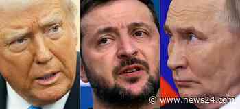 News24 | Trump says Ukraine peace deal 'very close' but slams Zelensky's Crimea stance